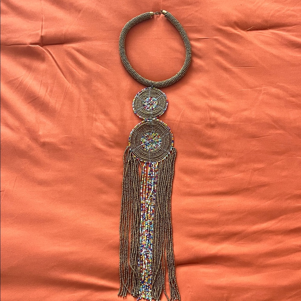Elegant Multicolor Beaded Necklace